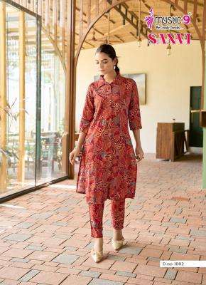 Mystic9 saanvi vol 1  wholesale kurti market in mumbai with price