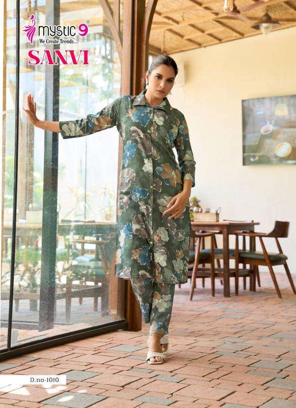 Mystic9 saanvi vol 1  wholesale kurti market in mumbai with price