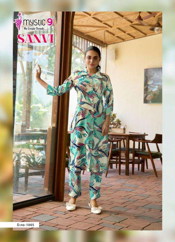 Mystic9 saanvi vol 1  wholesale kurti market in mumbai with price