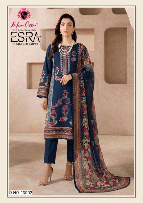 Nafisa esra vol 19 cotton dress material wholesale market in ahmedabad