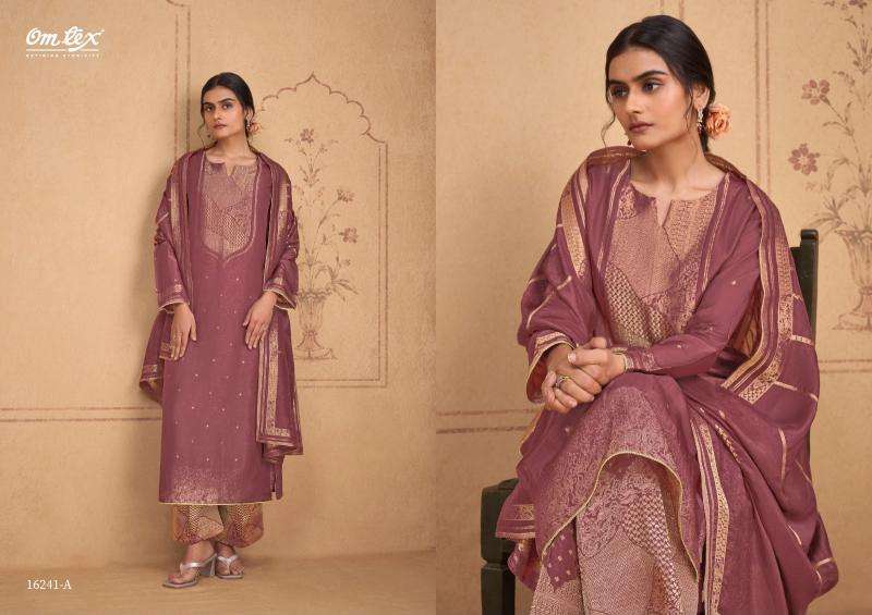 Omtex celeste cotton ladies dress material wholesale market in surat