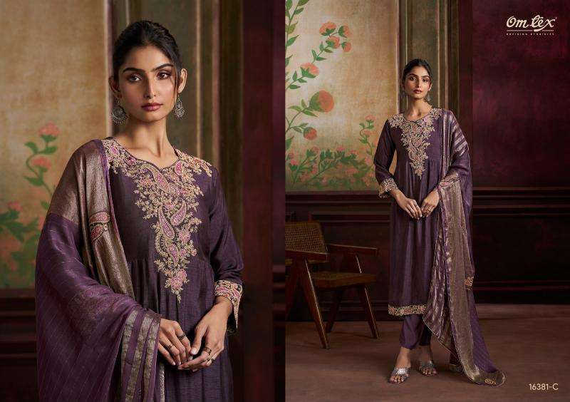 Omtex esha  wholesale dress material market in surat with price