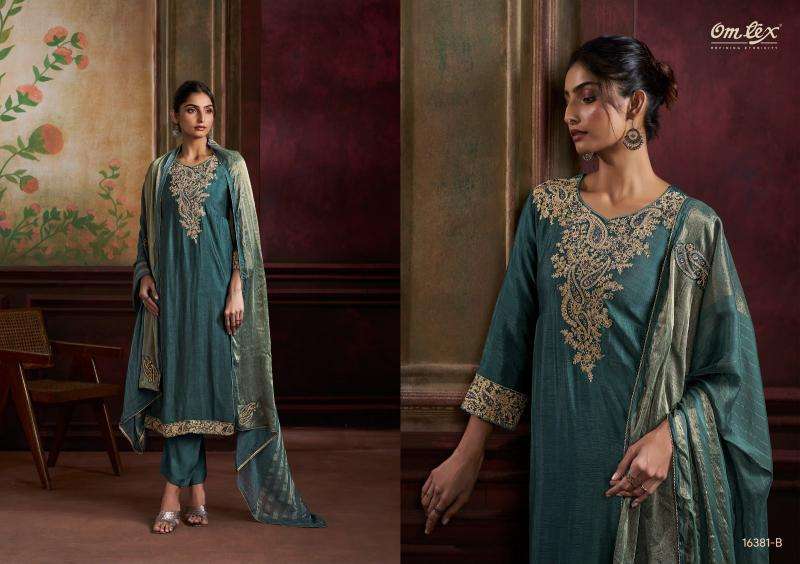 Omtex esha  wholesale dress material market in surat with price