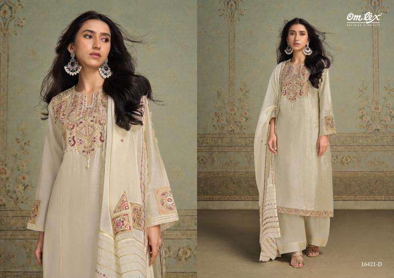 Omtex evelia cotton dress material wholesale market in ahmedabad