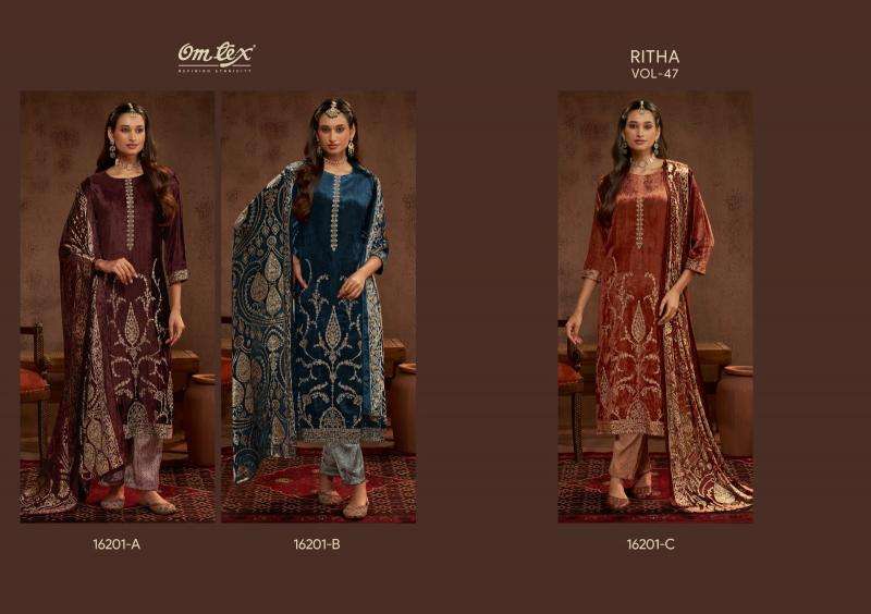 Omtex ritha vol 47  surat dress material wholesale market address