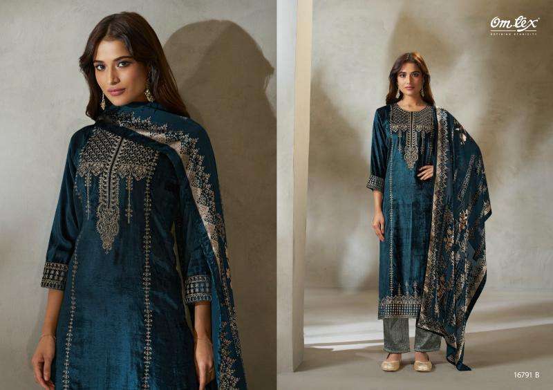 Omtex ritha vol 49 wholesale dress material market in ahmedabad with price