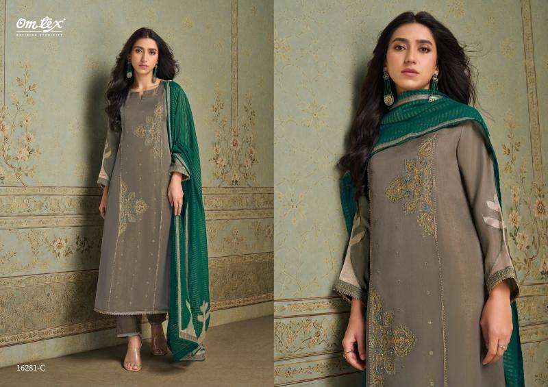 Omtex roselle wholesale dress material market in ahmedabad with price for ladies