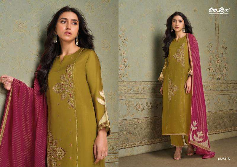 Omtex roselle wholesale dress material market in ahmedabad with price for ladies