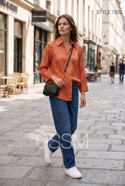 Ossm style 1302 wholesale kurti market in gandhi nagar
