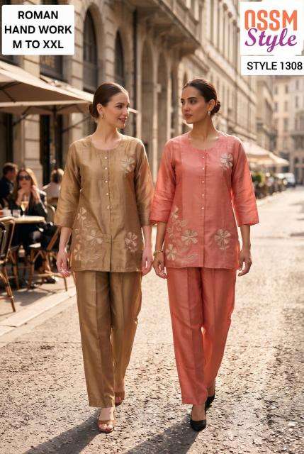 Ossm style 1308  best wholesale kurti market in surat with price