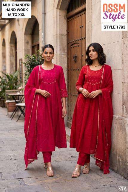 Ossm style 1793 punjabi kurti wholesale market