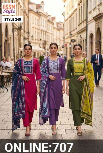Ossm style 240 best wholesale kurti market in surat