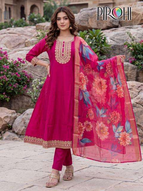 Pirohi anarkali  wholesale kurti market in surat with price