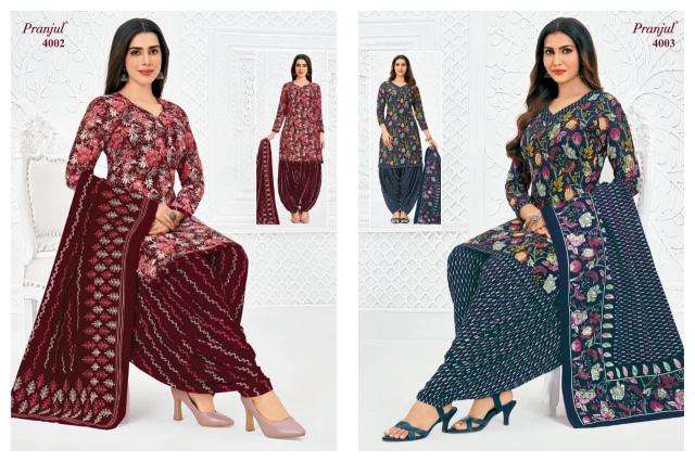 Pranjul priyanshi vol 40 wholesale dress material in amritsar