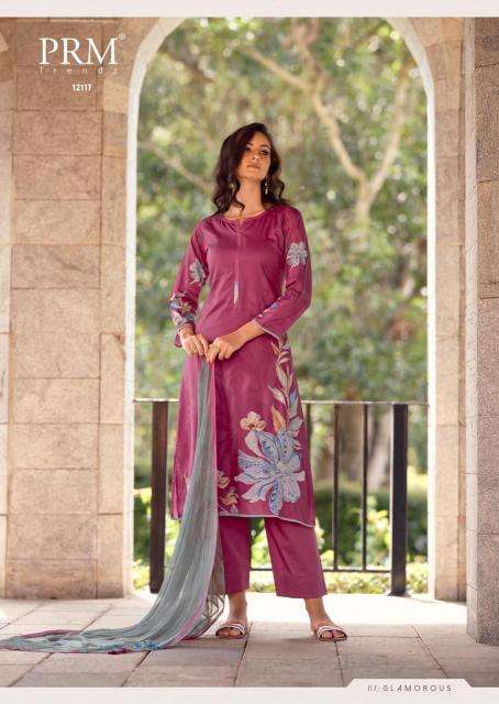 PRM trendz leana wholesale dress materials in mumbai with price
