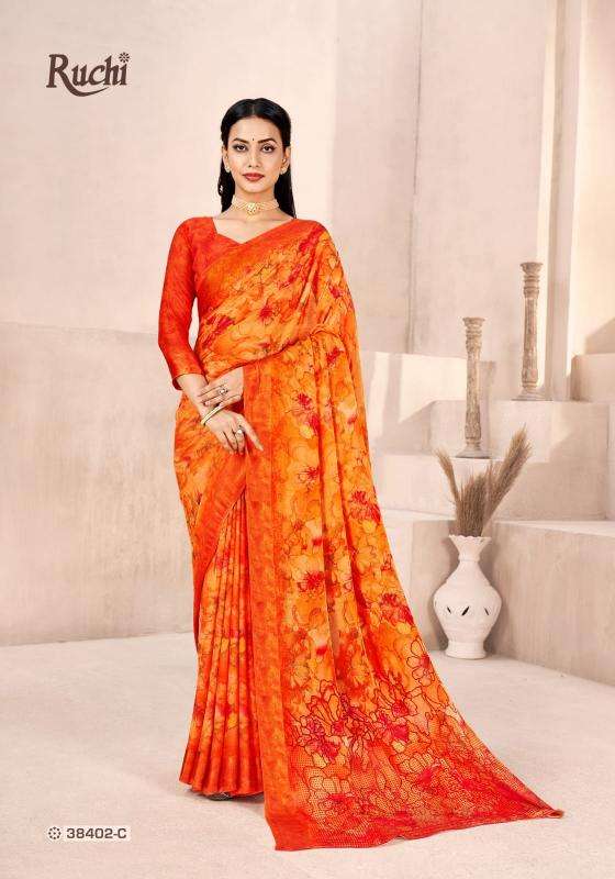 Ruchi red velvet vol-41 best wholesale saree market in surat