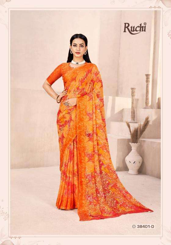 Ruchi red velvet vol-41 best wholesale saree market in surat