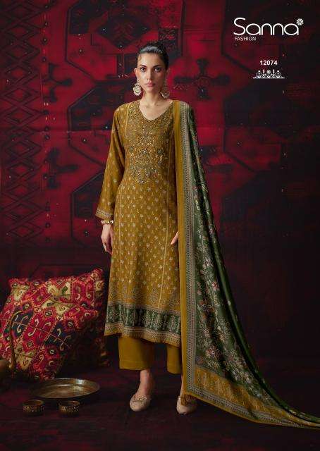Sanna fashion wholesale dress material market in delhi