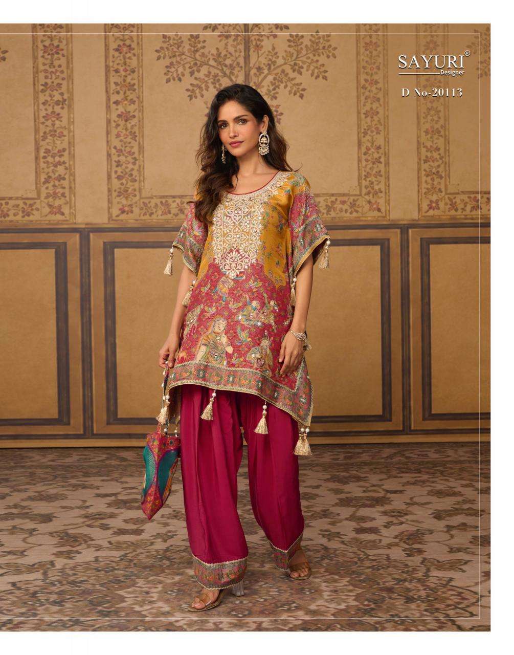 Sayuri dori punjabi kurti wholesale market