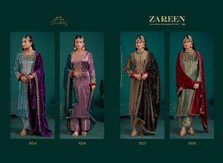 Shiddat zareen 102  wholesale dress material market in ahmedabad with price for ladies