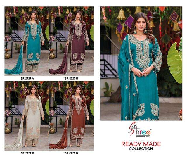 Shree fabs Dn 2727 surat wholesale market salwar suit