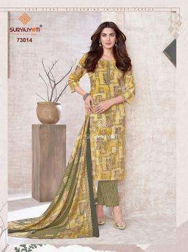 Suryajyoti trendy cotton vol 73 wholesale dress material market in pune