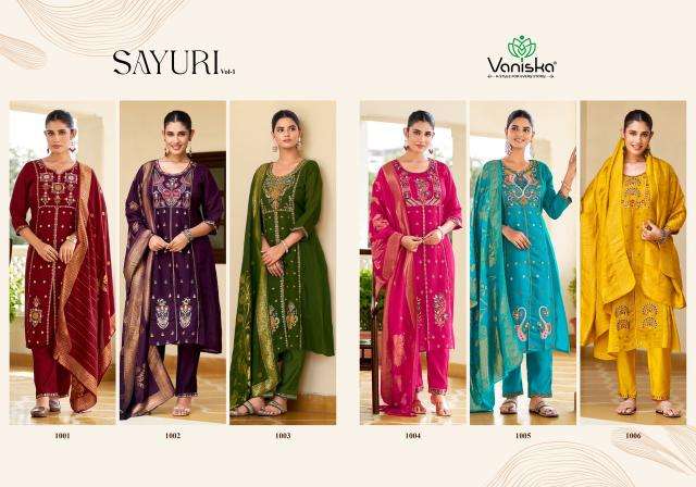 Vaniska sayuri vol 1  wholesale kurti shop in india