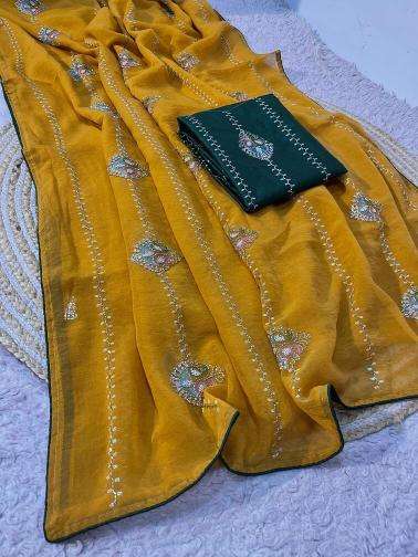 Vinayak soft wholesale saree in ludhiana